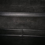 Studded Calfskin Cannage Lady Dior Wallet on Chain Black - Lab Luxury Resale