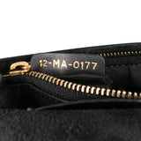 Studded Calfskin Cannage Lady Dior Wallet on Chain Black - Lab Luxury Resale