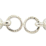 Sterling Silver and 18K Yellow Gold Fascination Ball Dangle Earrings Silver - Lab Luxury Resale