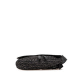 Oblique Canvas Saddle Crossbody Black - Lab Luxury Resale