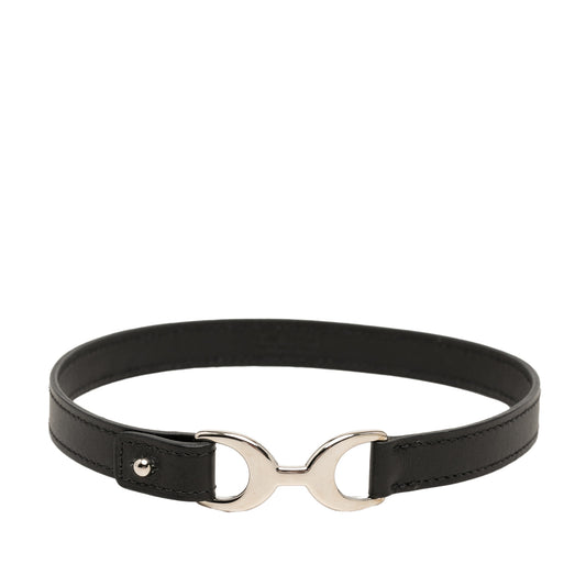 Swift Palladium Plated Pavane Double Tour Bracelet Black - Lab Luxury Resale