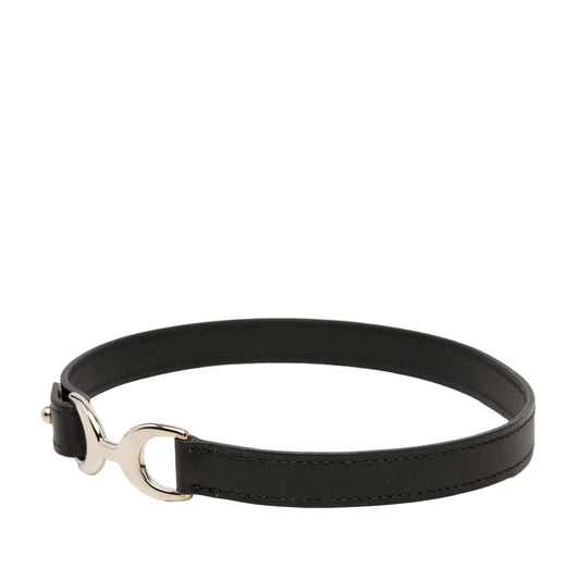 Swift Palladium Plated Pavane Double Tour Bracelet Black - Lab Luxury Resale