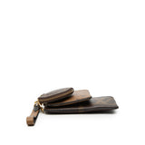 Monogram Reverse Giant Trio Pouch Set Brown - Lab Luxury Resale