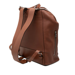 Large Leather Goya Backpack Brown - Lab Luxury Resale