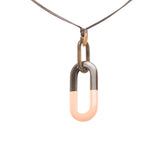 Buffalo Horn Mayance Pendant Necklace Black - Lab Luxury Resale