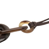 Buffalo Horn Mayance Pendant Necklace Black - Lab Luxury Resale