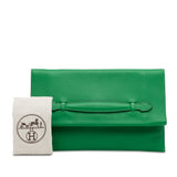 Evercolor Pliplat Clutch Green - Lab Luxury Resale