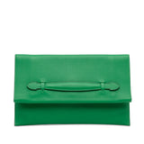 Evercolor Pliplat Clutch Green - Lab Luxury Resale