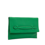 Evercolor Pliplat Clutch Green - Lab Luxury Resale