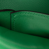 Evercolor Pliplat Clutch Green - Lab Luxury Resale