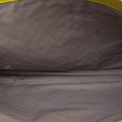 Large Bottega Veneta Nappa Intrecciato zip pouch with woven leather design, showcasing its textured, elegant bag style.