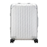 Rimowa Oblique Aluminum Gradient Cabin Luggage Silver - Lab Luxury Resale