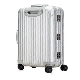 Dior Rimowa Oblique Aluminum Gradient Cabin Luggage Silver