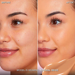 Too Faced Born This Way Super Coverage Concealer in Natural Beige shade, displayed in standard size tube.