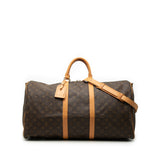 Monogram Keepall Bandouliere 55 Brown - Lab Luxury Resale