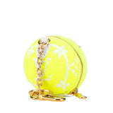 LV Set And Match Pouch Key Ring Bag Charm Yellow - Lab Luxury Resale