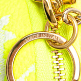 LV Set And Match Pouch Key Ring Bag Charm Yellow - Lab Luxury Resale