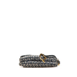 Diorissimo Canvas Saddle Bag Blue - Lab Luxury Resale
