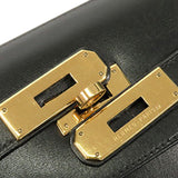 Box Calf Kelly Sellier 32 Black - Lab Luxury Resale