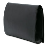 Large Calfskin Monogram Belle De Jour Clutch Black - Lab Luxury Resale
