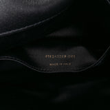Large Calfskin Monogram Belle De Jour Clutch Black - Lab Luxury Resale