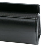 Large Calfskin Monogram Belle De Jour Clutch Black - Lab Luxury Resale