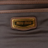 Matelasse Nappa Kiss Lock Clutch on Strap Brown - Lab Luxury Resale