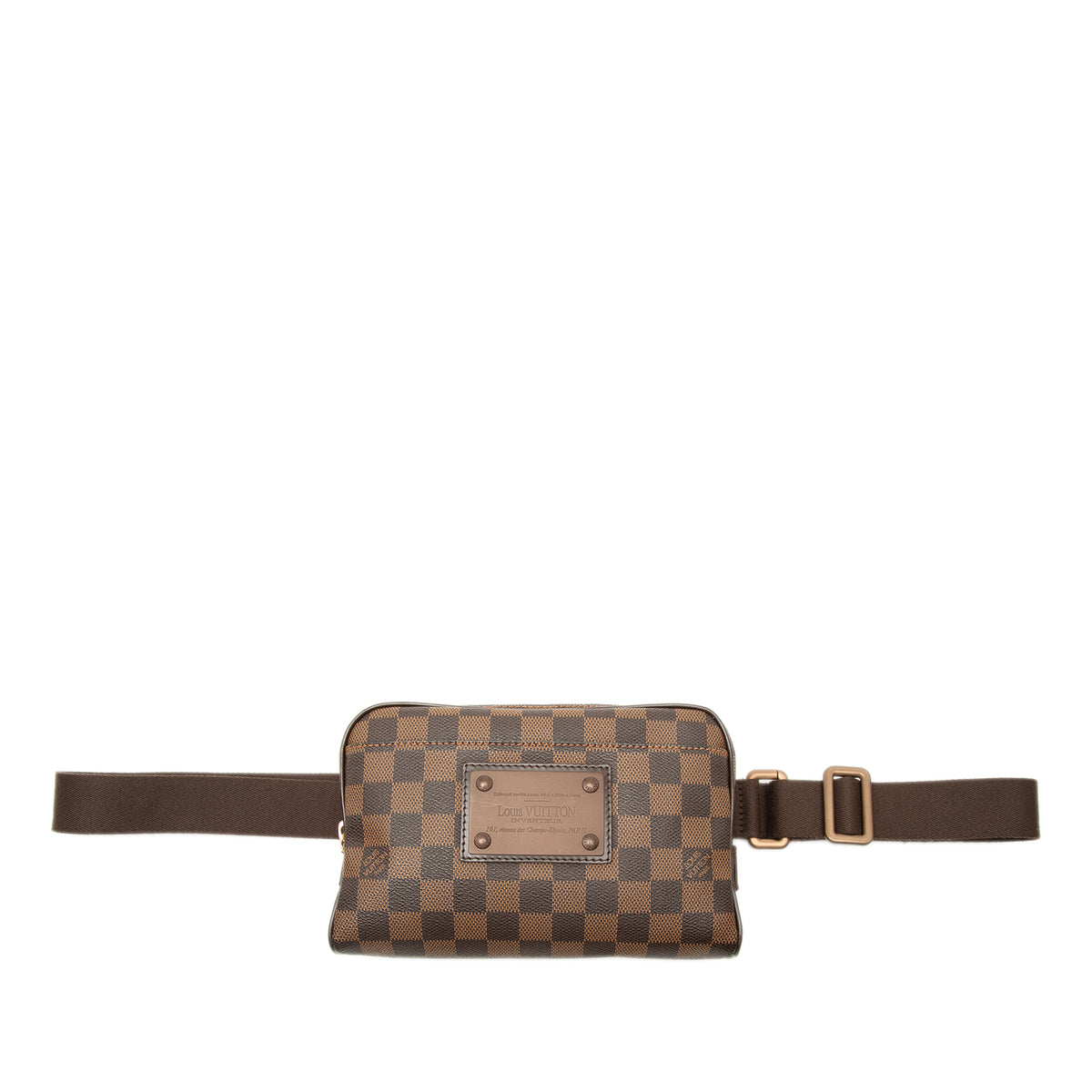 Damier Ebene Brooklyn Bum Bag Brown - Lab Luxury Resale
