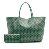 Goyardine Saint Louis GM Green - Lab Luxury Resale