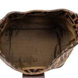 Zucca Canvas Shoulder Bag Brown - Lab Luxury Resale