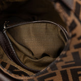 Zucca Canvas Shoulder Bag Brown - Lab Luxury Resale