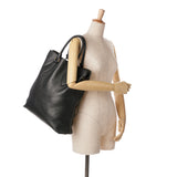 Burberry Leather Tote Black