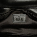 Leather Horsebit Chain Satchel Black - Lab Luxury Resale
