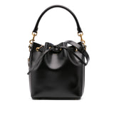 Medium Leather Emmanuelle Bucket Bag Black - Lab Luxury Resale