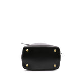 Medium Leather Emmanuelle Bucket Bag Black - Lab Luxury Resale