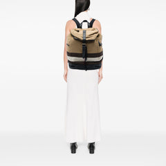 Mega Check Canvas Drifton Backpack Black - Lab Luxury Resale