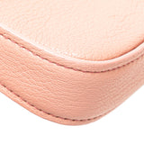 Goatskin Madras Crystal Studded Clutch Pink - Lab Luxury Resale