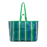 Lambskin Chatelet Carry All Tote XL Green - Lab Luxury Resale