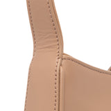 Mini Calfskin Le 5 a 7 Shoulder Bag Brown - Lab Luxury Resale