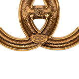 CC Gold Plated Logo Brooch Gold - Lab Luxury Resale