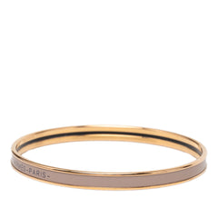Extra Narrow Enamel Uni Bangle 62 Brown - Lab Luxury Resale