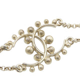Gold Plated CC Faux Pearl Rhinestones Bracelet Gold - Lab Luxury Resale