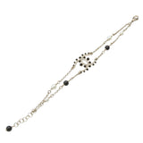Gold Plated CC Faux Pearl Rhinestones Bracelet Gold - Lab Luxury Resale