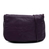 Anagram Nappa Crossbody Purple - Lab Luxury Resale