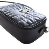 Small GG Marmont Matelasse Leather Aria Crossbody Black - Lab Luxury Resale