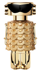 Paco Rabanne Fame Intense Eau de Parfum 80ml bottle with sleek black and gold design, showcasing the luxury fragrance.