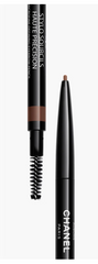 Chanel high precision eyebrow pencil in various shades for fine eyebrow definition, shown in a detailed beauty product image.