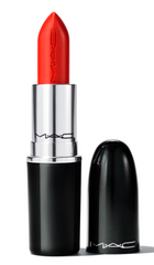 M.A.C Lustreglass Sheer-Shine Lipstick in various shades, glossy finish, new in box, for vibrant, natural-looking lips.