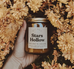 Shy Wolf Candles Stars Hollow home candle with a cozy, starry design and warm glow, perfect for home decor and ambiance.