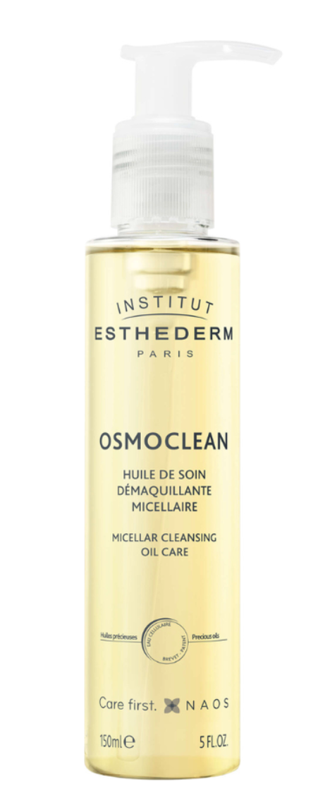 Institut Esthederm Osmoclean Micellar Cleansing Oil 150ml, gentle beauty cleanser with micellar technology for clean, refreshed skin